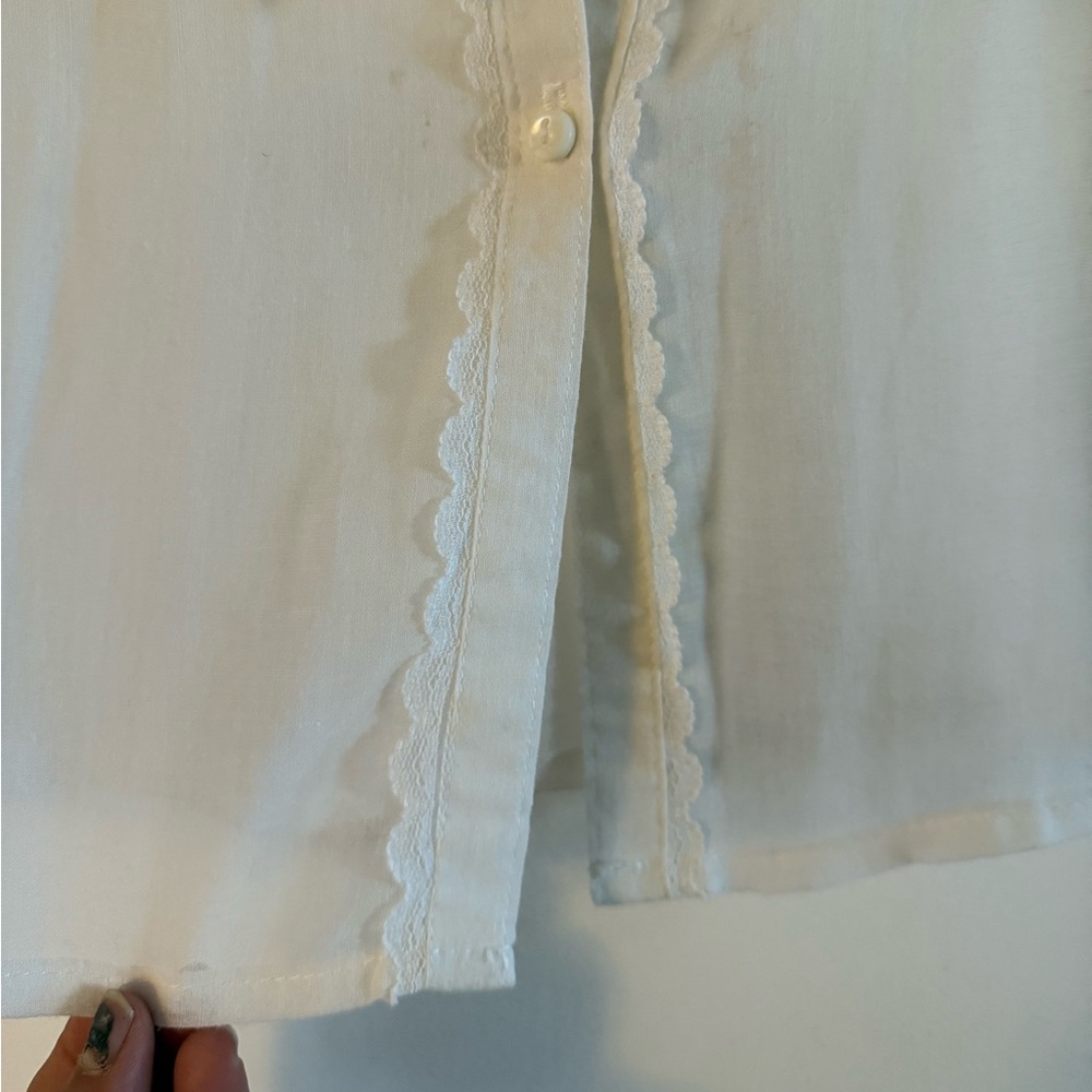 Gunne Sax Vintage Victorian Peasant Blouse - Picture 10 of 13